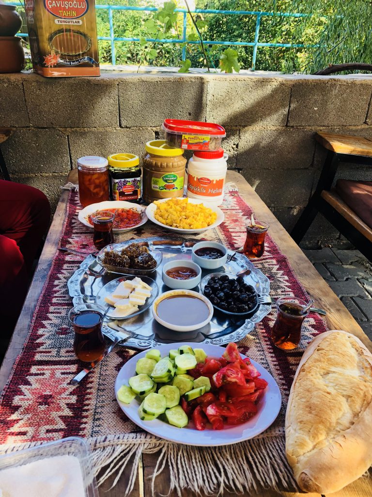 bozkır tahini, tahinli kahvaltı